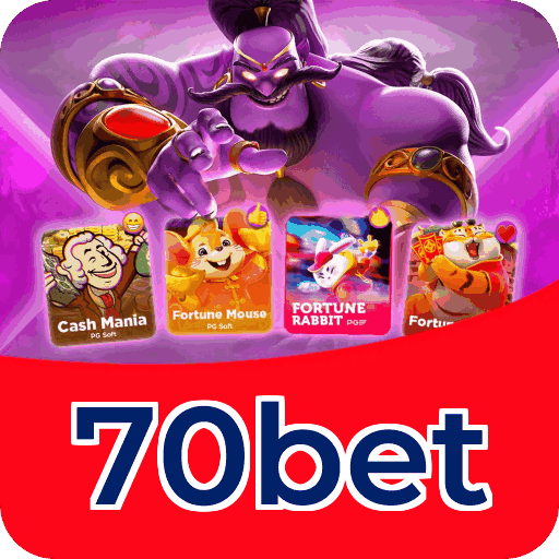 Fluxo de download do app 70bet — referência visual