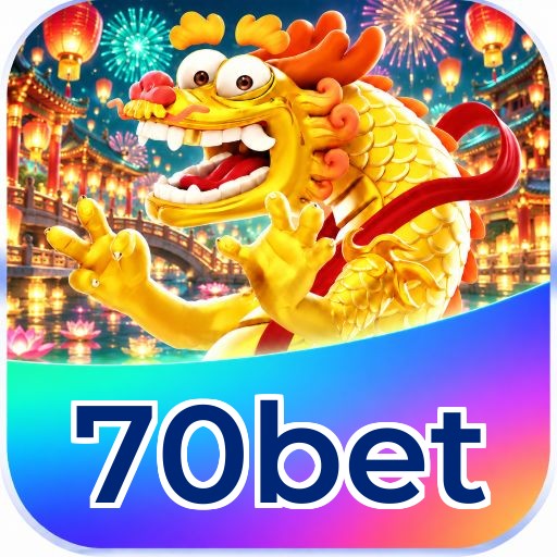 70bet Logo - Bônus com Rollover Justo